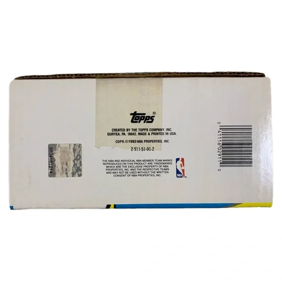 1992-93 Topps NBA Basketball Cards Box Set - Picture 4 of 6